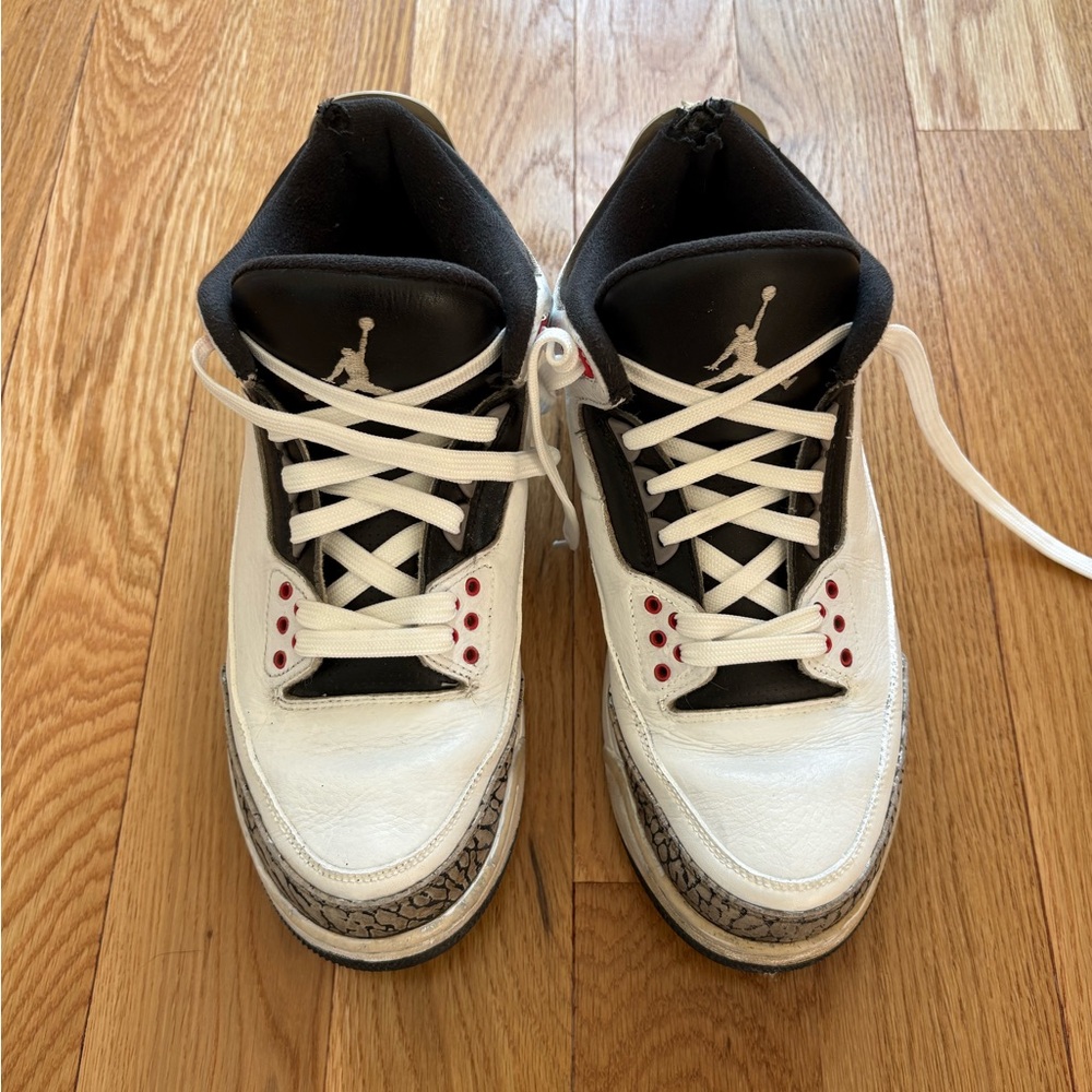 Size 10 - Air Jordan 3 Retro Infrared 23 2014 - Amateur Restoration Customized - Picture 4 of 16